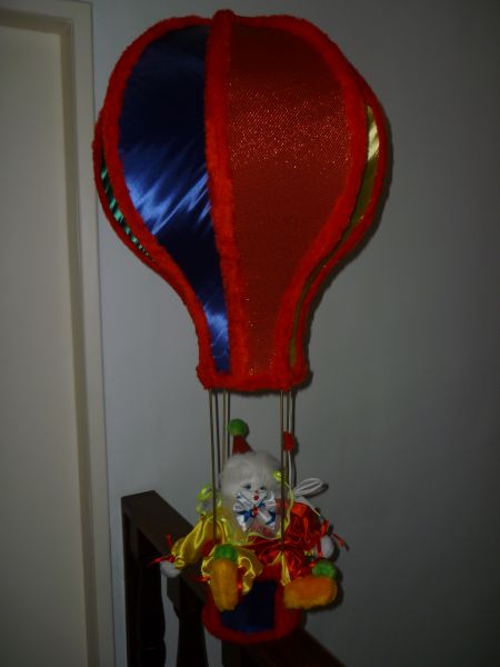 Balão palhaço com iluminação M